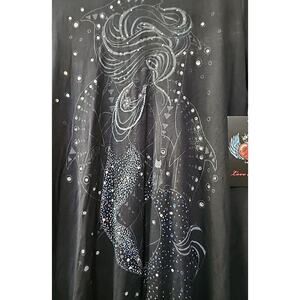 Konquest Key by key closet Los Angeles rhinestone Mermaid Top NWT small A103